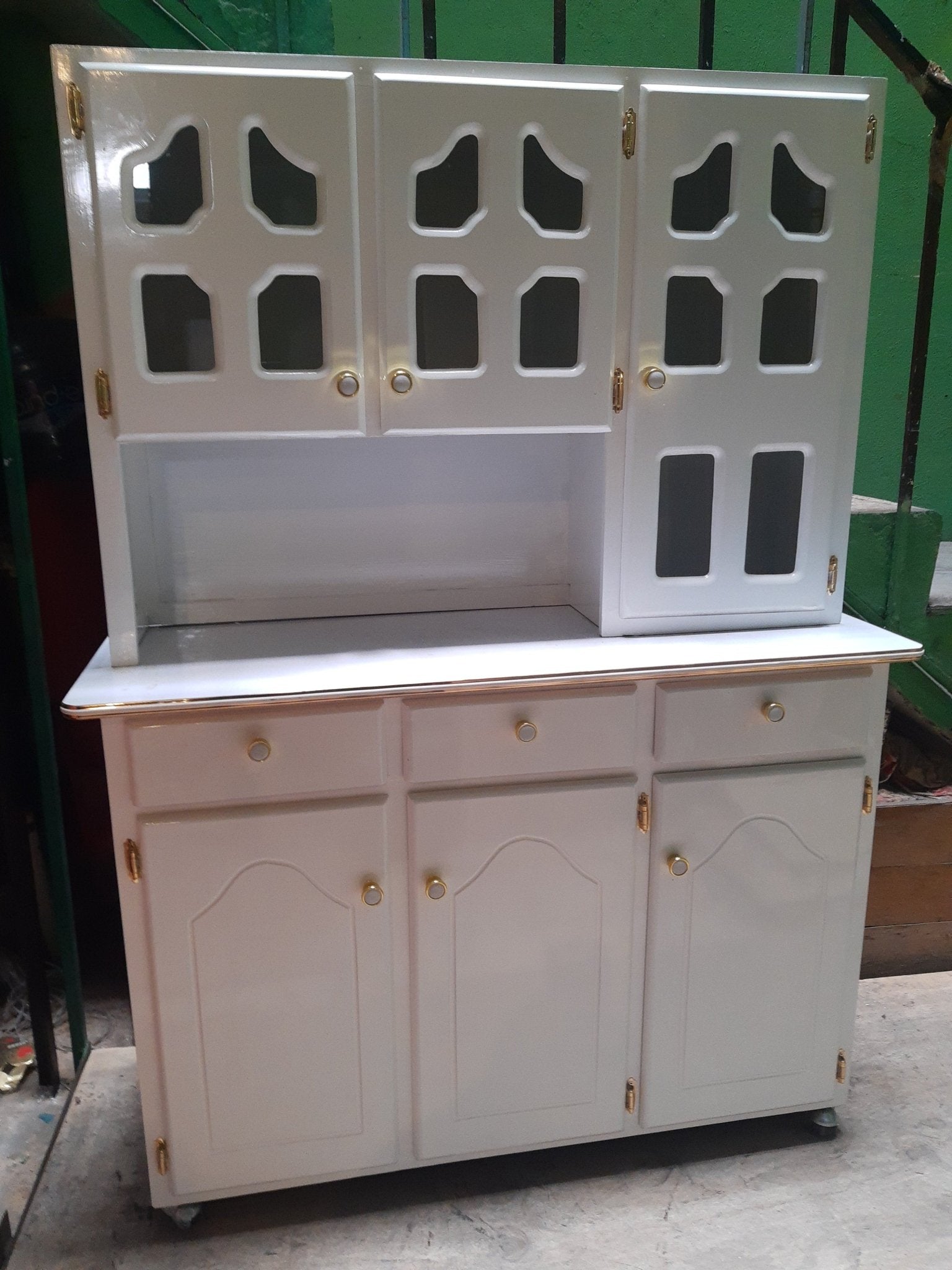 Alacena Eco Francisco 120 cm 2 pzs. - Muebleria Paty