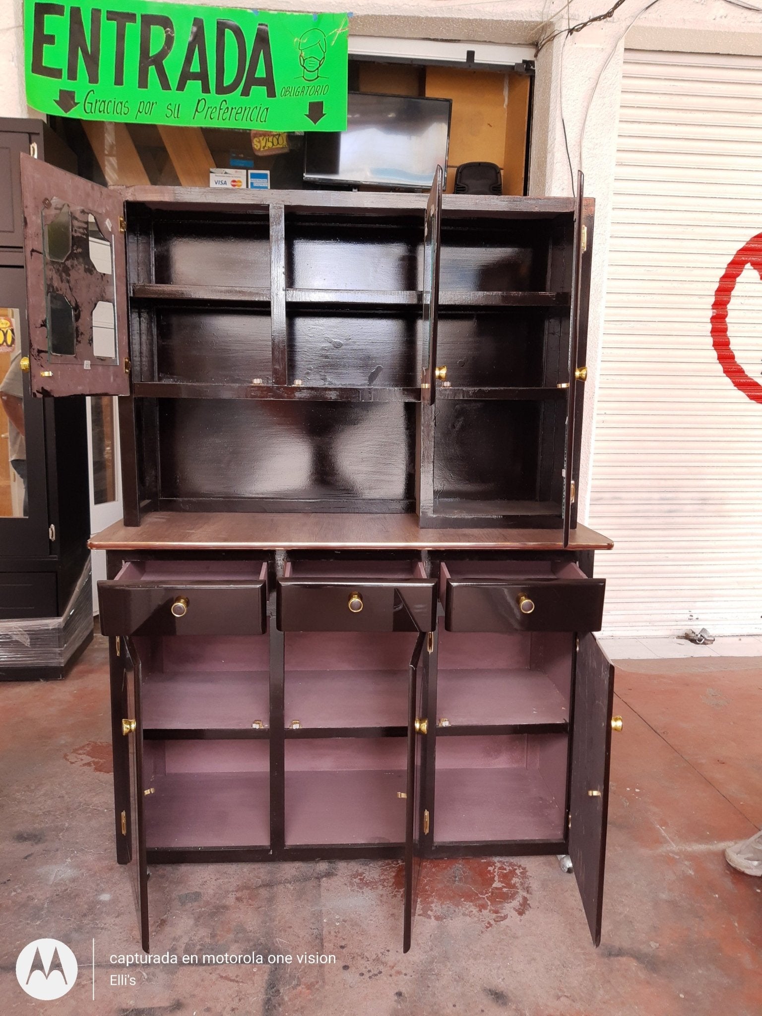 Alacena Eco Francisco 120 cm 2 pzs. - Muebleria Paty