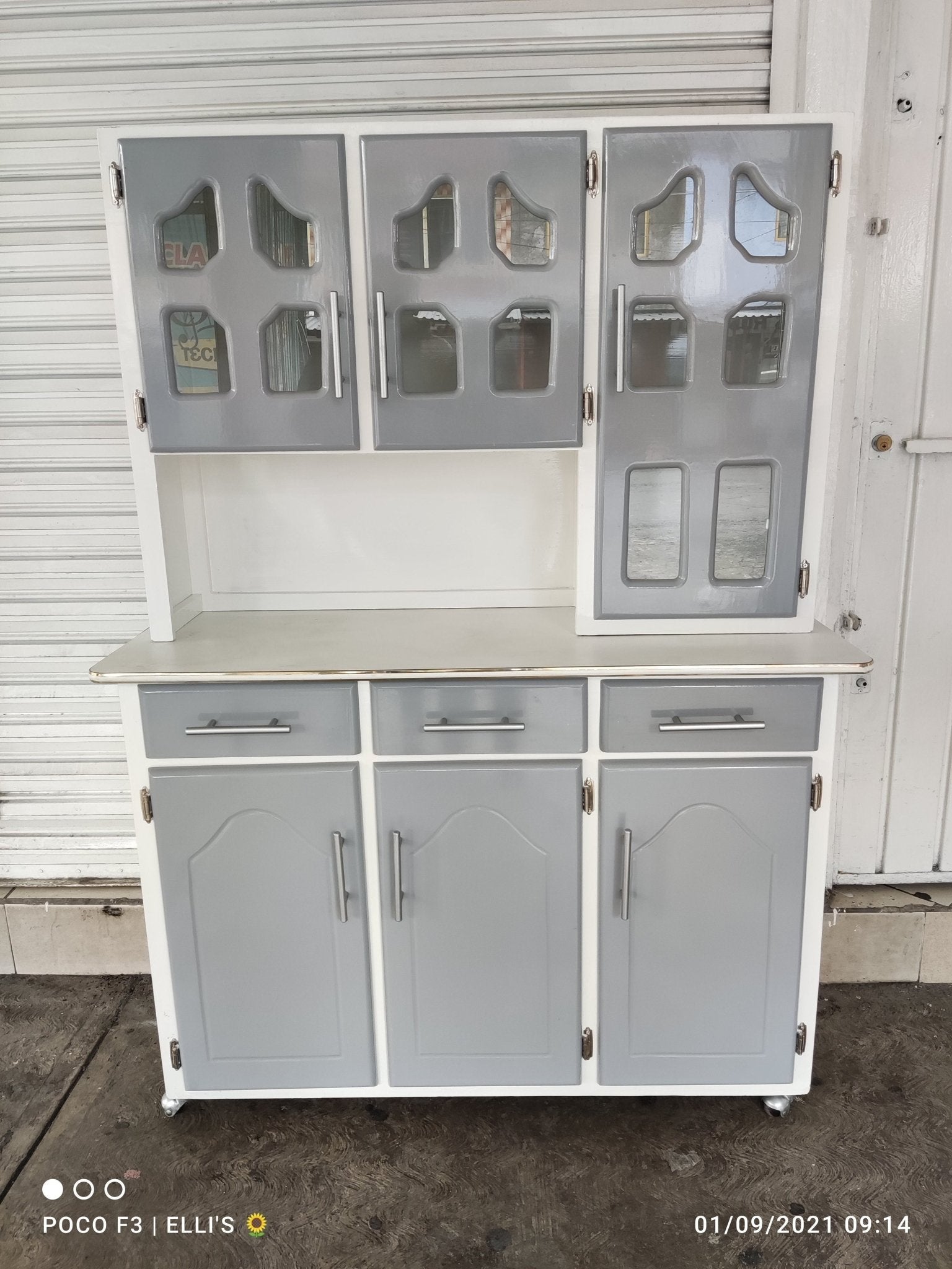 Alacena Eco Francisco 120 cm 2 pzs. - Muebleria Paty