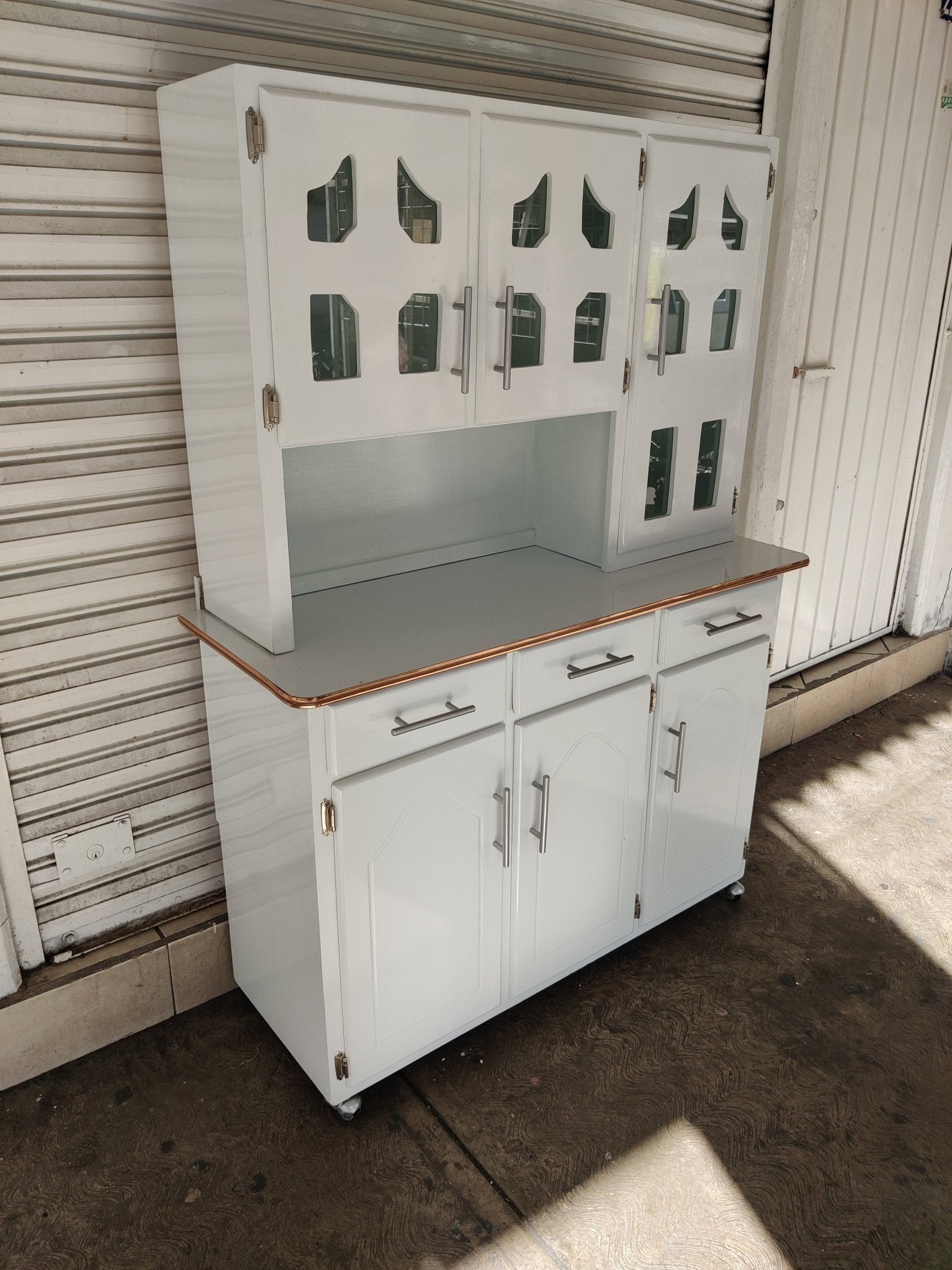 Alacena Eco Francisco 120 cm 2 pzs. - Muebleria Paty