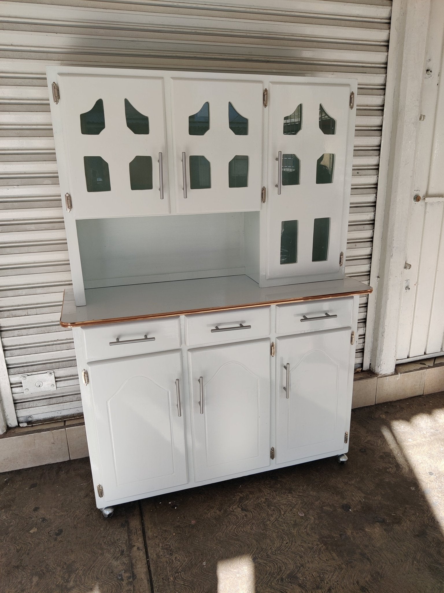 Alacena Eco Francisco 120 cm 2 pzs. - Muebleria Paty