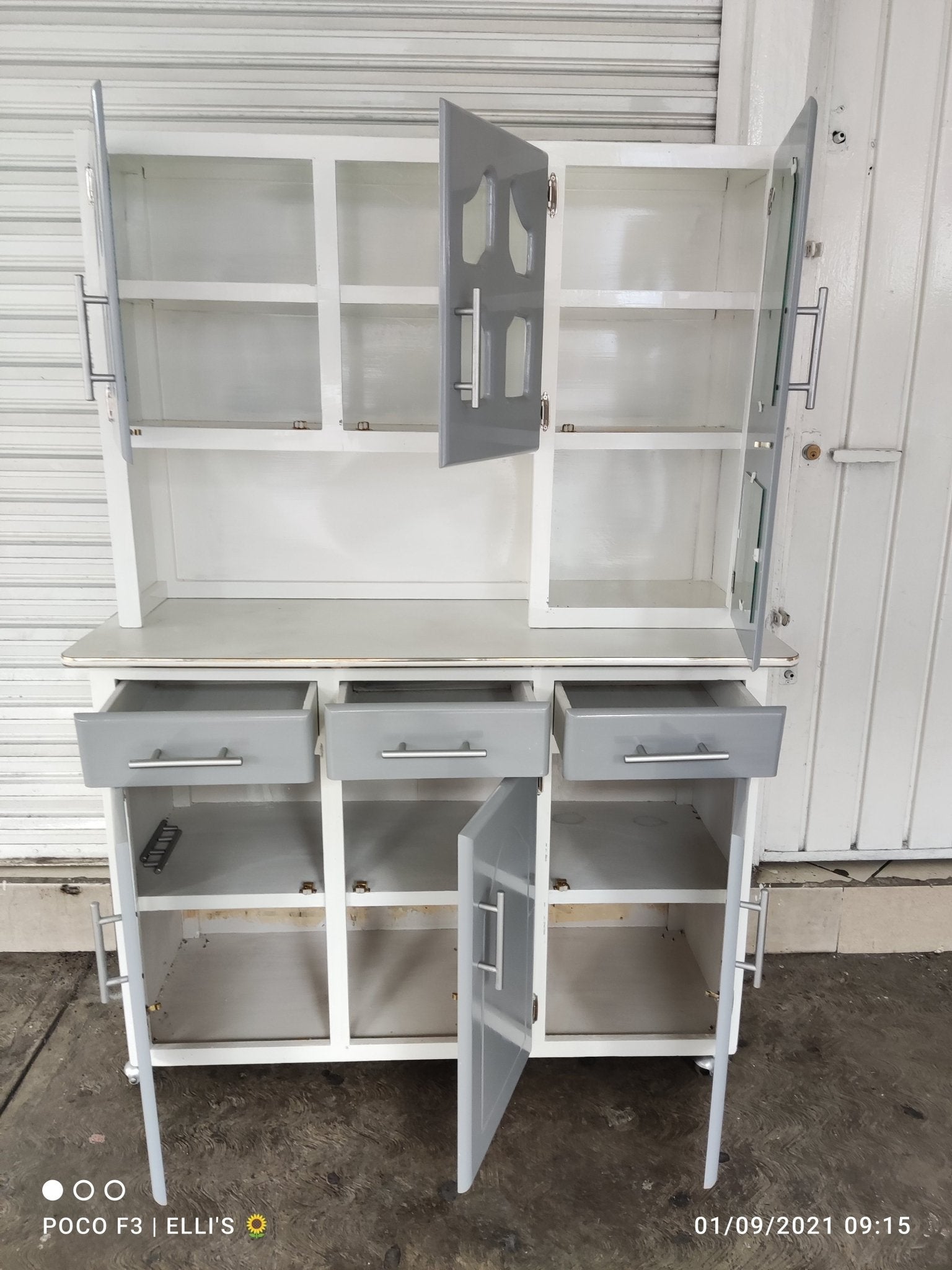 Alacena Eco Francisco 120 cm 2 pzs. - Muebleria Paty