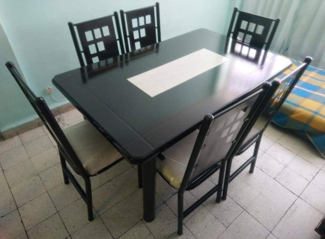 Comedor Ibiza 6 personas. - Muebleria Paty