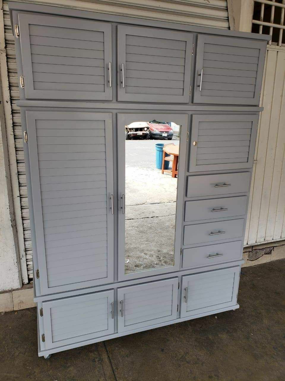 Armario - Ropero Madera Abatible - Muebleria Paty