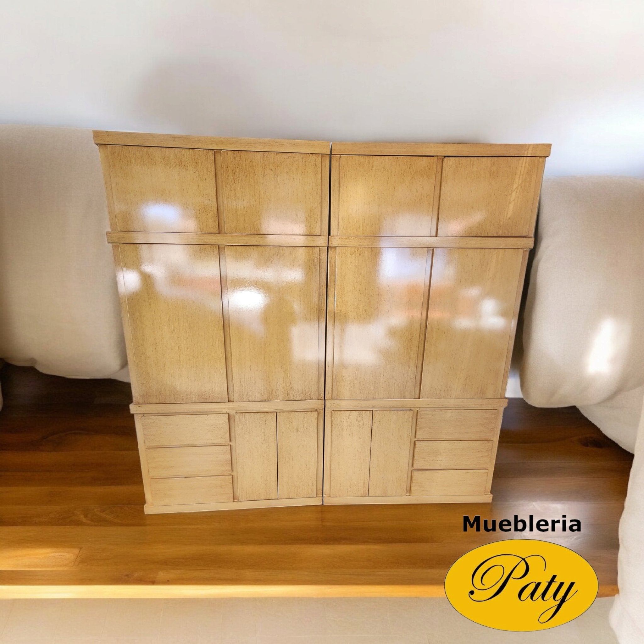 Clóset Moderno 2.40 desmontable - Muebleria Paty