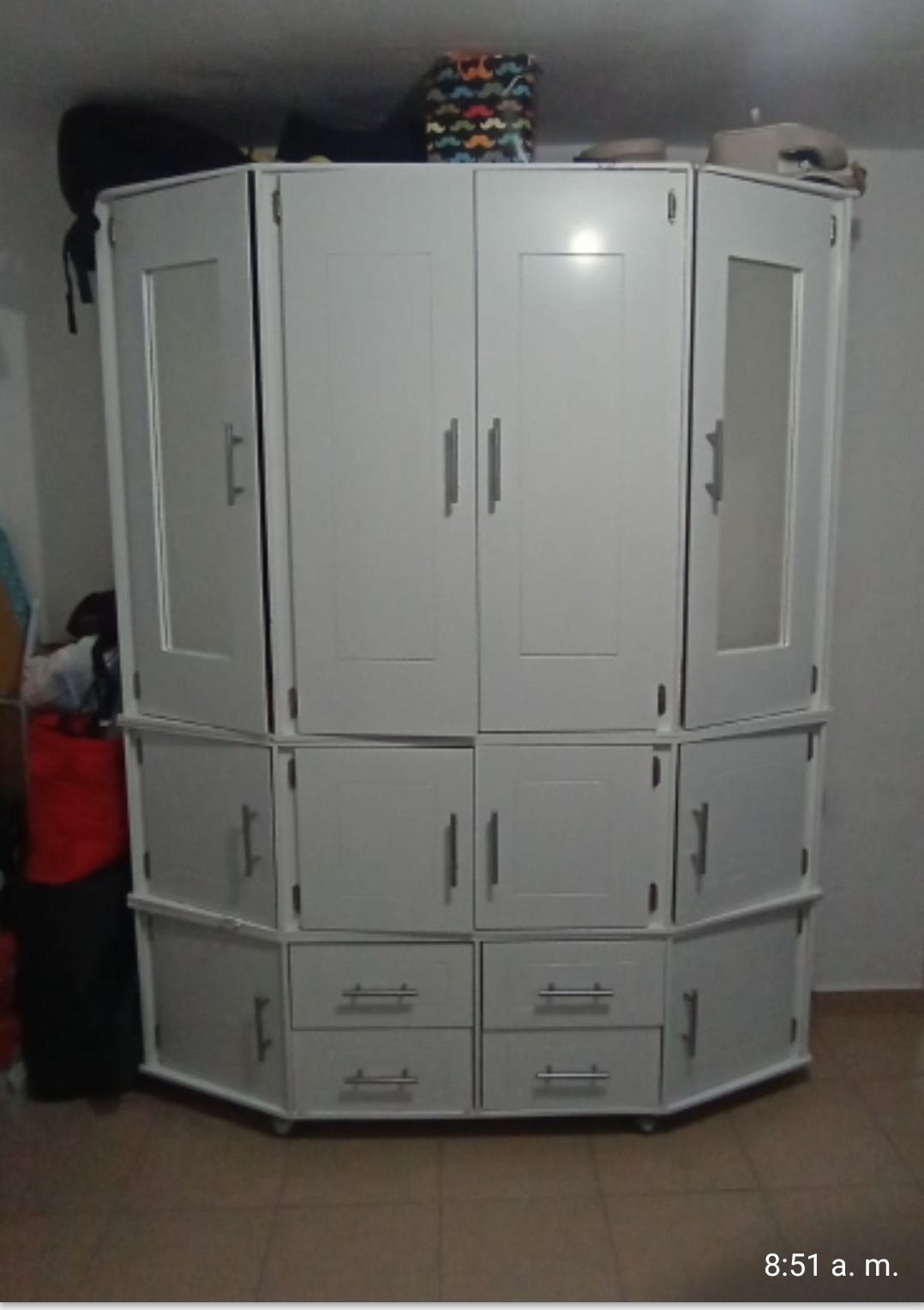 Armario - Ropero Hexagonal - Muebleria Paty