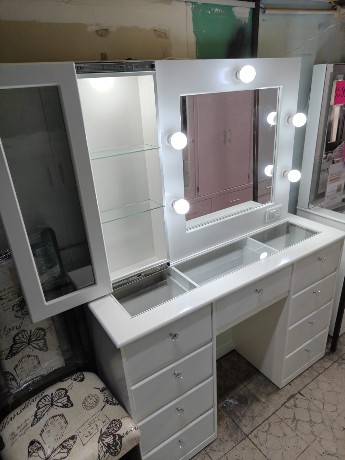 Tocador Multifuncional Vanity Hollywood